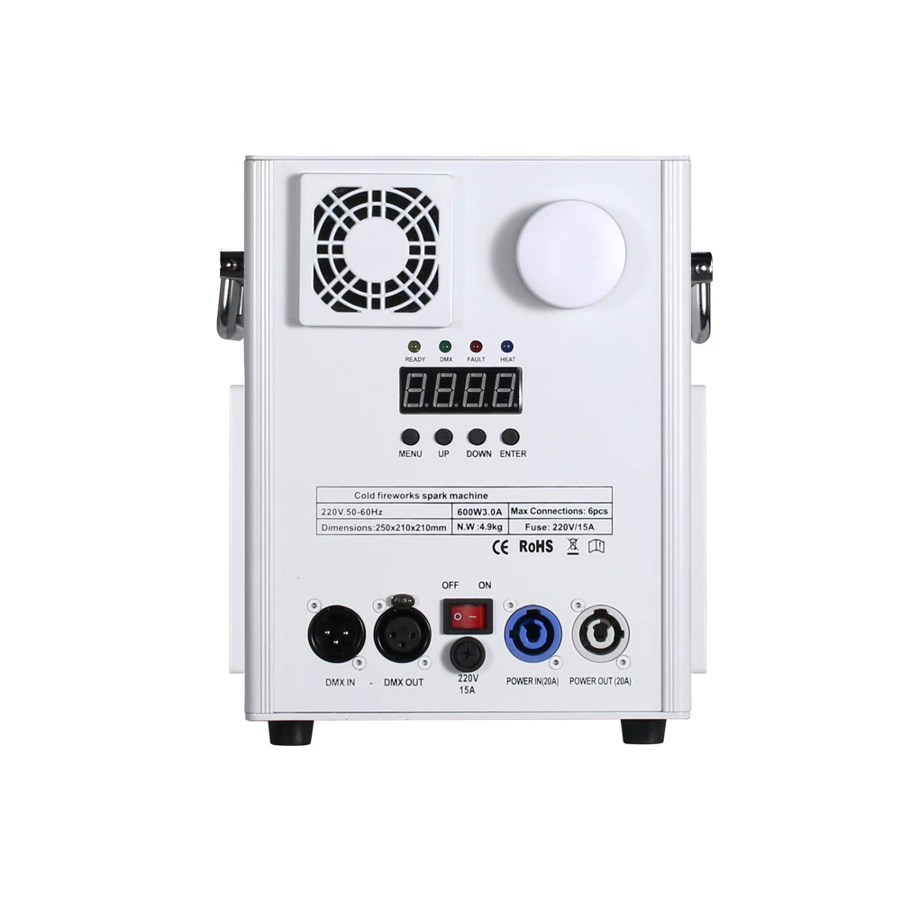 600W Cold Spark Firework Machine with Remote Control For DJ Stage Wedding Concert