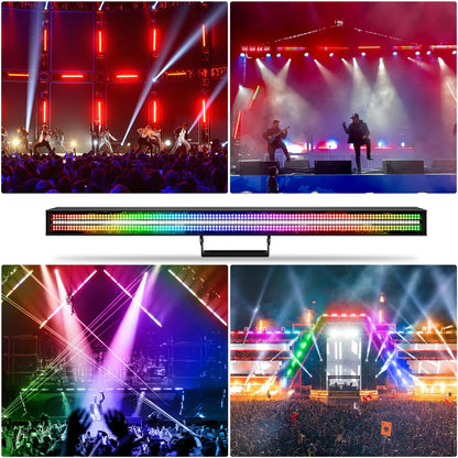 200W 720LED RGB+W DJ Strobe Light Zone Control for Stage Party Light, free shipping to US